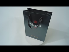 Envases de bolsas de papel grueso impresas de lujo a medida Fabricante al por mayor