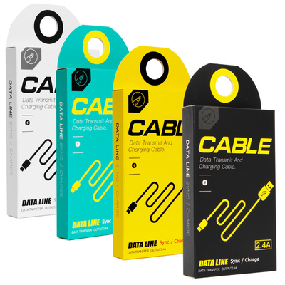 comprar Fabricante de cajas de embalaje de mercancías de cajas de papel de cable USB barato personalizado online manufacture
