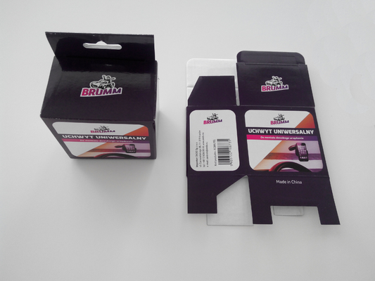 comprar Pequeña cartulina acanalada de encargo Tuck Top 1-2-3 cajas inferiores con el agujero de la suspensión online manufacture