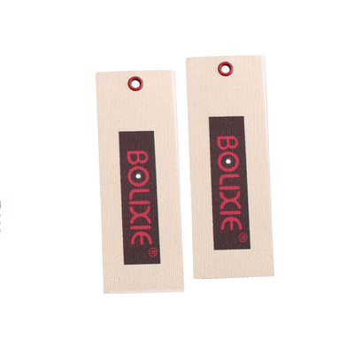 comprar Ropa de encargo Hang Tags Printing Woven Brand Hang Tag Clothing Labels Supplier online manufacture