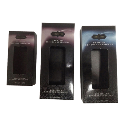 comprar Caja de empaquetado de cosméticos de papel de lujo personalizada con logotipo de estampado de oro de ventana online manufacture