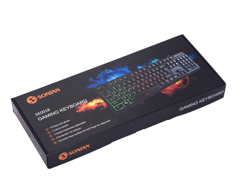 comprar Cajas de envío de un sólo recinto impresas de encargo del teclado de la cartulina acanalada 32ECT online manufacture
