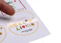 CMYK Custom Printed Sticker Labels