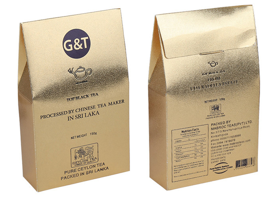comprar Fabricante de cajas de cartón de caja de papel de embalaje de té ecológico personalizado online manufacture