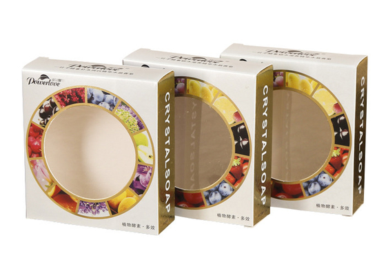 comprar Caja de ventana de embalaje de caja de jabón de papel de arte de fantasía personalizada con impresión de ilustraciones online manufacture