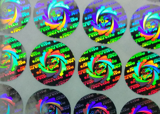 comprar Etiquetas holográficas de láser 3D personalizadas de un solo uso con pegatinas anti-falsificación y evidentes de manipulación de logotipos online manufacture
