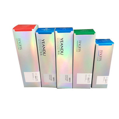 Cajas de empaquetado del perfume de lujo de papel olográfico con la fábrica de Logo Printing