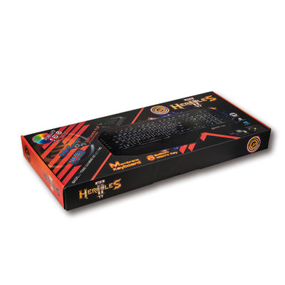 Fabricante de cajas de envío de embalaje de teclado de cartón corrugado F-Flute personalizado