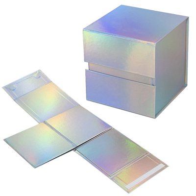 Un buen precio. Logotipo personalizado Caja de tapa con tapa magnética Cajas de regalo de Navidad plegables Cajas plegables al por mayor en línea