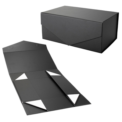 Un buen precio. Caja de regalo plegable rígida personalizada Embalaje Caja magnética plegable con tapa abierta Caja de cartón en línea