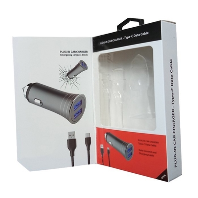 Un buen precio. Imprima el empaquetado magnético del color de la electrónica de la caja de papel con la bandeja transparente de la ampolla para la venta en línea