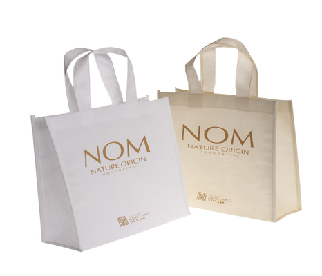 Un buen precio. Bolsas de compras no tejidas Impresión de bolsas de compras no tejidas promocionales con logotipo personalizado en línea